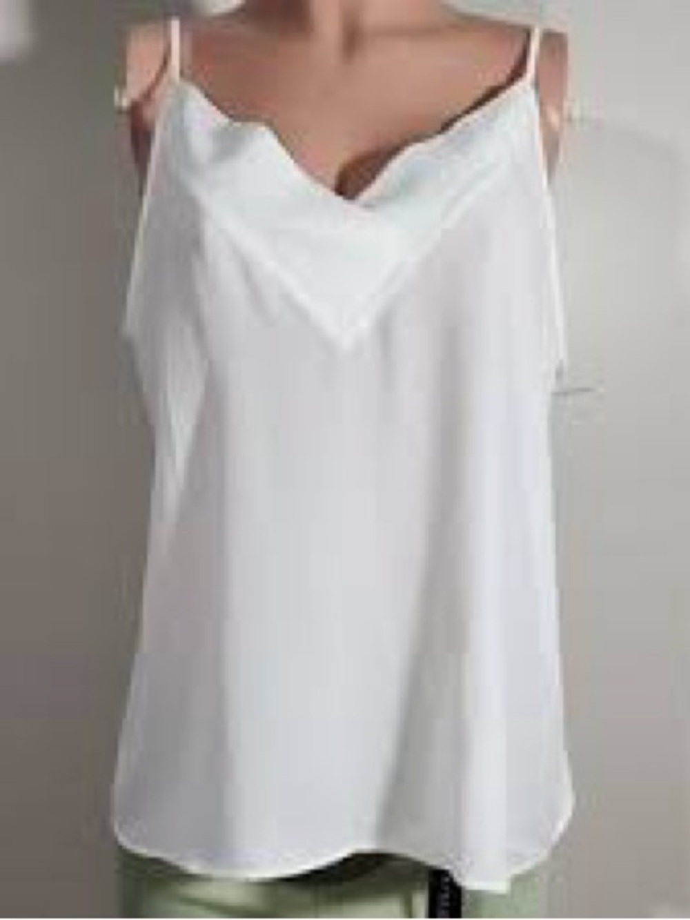 Women Chelsea28 Crossover light pink or blush Camisole Size Large